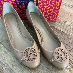 Tory Burch Tan Heels